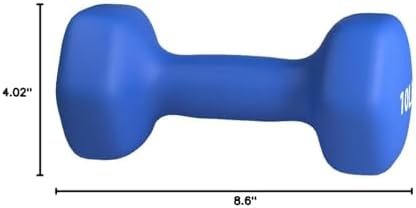 Amazon Basics Neoprene Dumbbell Hand Weights - Image 4