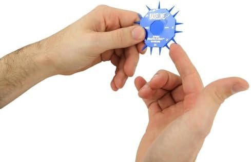 Baseline 2-Point Discrim-A-Gon 2 Disc Set for Sensory Evaluation, Physical Therapy, Rehabilitation, Recovery Professional Evaluation with Plastic Tips - Image 2