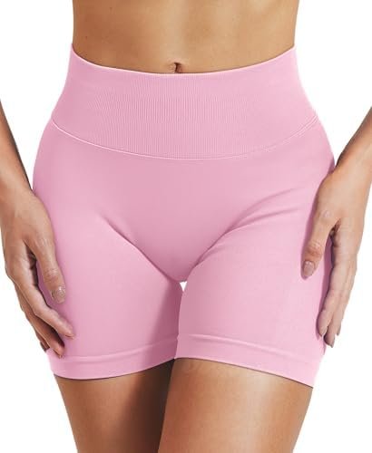 VOYJOY Women Workout Impact Shorts 3.6"/ 4.5"/ 6" Scrunch Butt Lifting Gym Seamless Booty Biker Shorts - Image 5