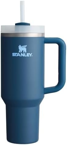 Stanley Quencher H2.0 Tumbler with Handle and Straw 40 oz | Flowstate 3-Position Lid | Cup Holder Compatible for Travel | Insulated Stainless Steel Cup | BPA-Free | Stargaze
