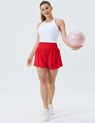 THE GYM PEOPLE Women's Cross Back Sports Bra Halter Neck Workout Crop Tank Tops with Removable Pads - Image 6