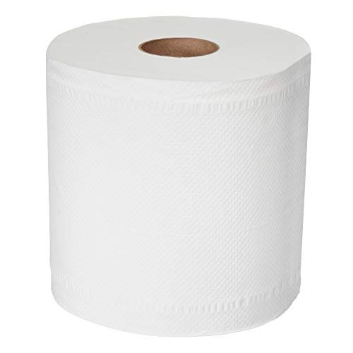 AmazonCommercial 2-Ply White 7.6′ Center Pull Paper Towels |Bulk for Business | centerfeed Hand Towels |Compatible with Universal Dispensers|FSC Certified |600 Sheets per Roll (6 Rolls)(7.6 x 9 Sheet)