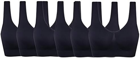Women’s Comfort Workout Sports Bra Low-Impact Activity Sleep Bras