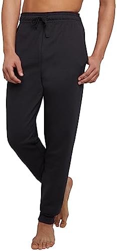 Hanes Men’s Ecosmart Jogger Sweatpants, Men’s Midweight Fleece Lounge Pants, 30.5