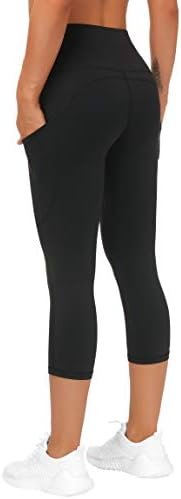 THE GYM PEOPLE Womens' Yoga Pants High Waist with Pocket Tummy Control - Image 4