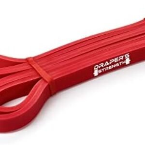 Draper's Strength Heavy Duty Resistance Stretch Loop Bands for Powerlifting Workout Exercise and Assisted Pull Ups