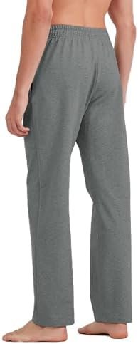 Idtswch 30/32/34/36/38/40 Long Inseam Mens Tall Sweatpants Open Bottom Joggers Athletic Yoga Pants with Pockets - Image 5