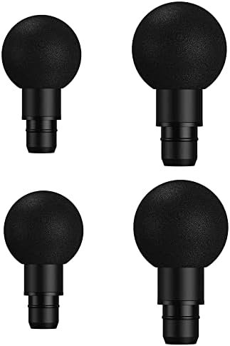 Massage Gun Heads for Hypervolt Go, Replaceable Massager Gun Attachment Different Muscle Massager Heads Deep Tissue Percussion Plug and Play Salon Tools Home Pain Relief New Upgrade Massage Head