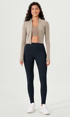 ODODOS ODLEX High Waist 7/8 Length Workout Leggings for Women, 25"/28" Tummy Control Athletic Running Leggings - Image 4