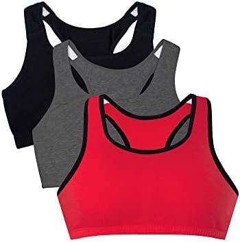 Fruit of the Loom Cotton Tank Bra for Women – Ultimate Comfort & Breathable Fit – Fashion Packs