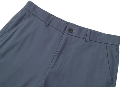 JMIERR Men's Classic-Fit 7" Chino Short Summer Stretch Waist Cotton Twill Casual Dress Shorts with Pockets - Image 9