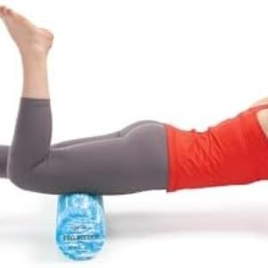 OPTP PRO-ROLLER Standard Density Foam Roller – Durable Roller for Back Massage, Deep Tissue Foam Roller Exercises, Stretching, Fitness, Yoga and Pilates – 36 Inches by 6 Inches, Blue