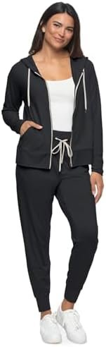 Felina Lightweight Zip Hoodie and Jogger Set