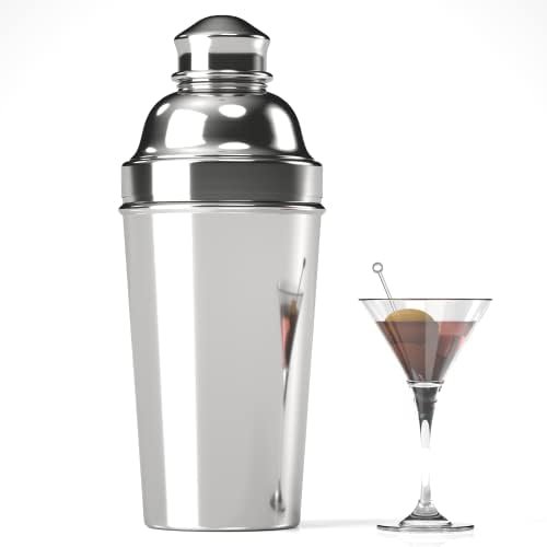 Stainless Steel Professional Cocktail Shaker – 60 oz Large Drink Shaker with Strainer for Bartending – Margarita Mixer