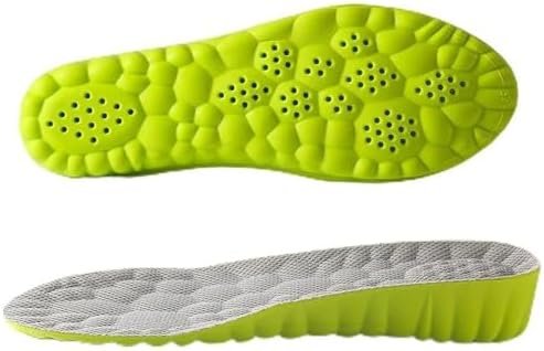 Height Increase Insoles for Men Wowen-4D Cloud Technology Insole-Super Soft Comfort Elevator Insoles, Memory Foam Heel Lift Inserts (Green, Lift 3.5CM/Men: US 8-12)
