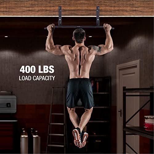 Joist Mount Pull Up Bar, Ceiling Mounted Chin Up Bar for Home Gym, Crossfit, Beam, Rafter - Heavy Duty, Multi Grip, 42" Wide, Maximum Head Clearance - TU038 - Image 6