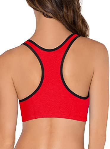 Fruit of the Loom Cotton Tank Bra for Women - Ultimate Comfort & Breathable Fit - Fashion Packs - Image 3