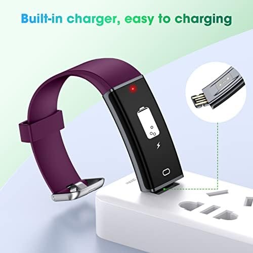 Fitness Tracker Watch with Heart Rate Monitor, Step Counter Activity Tracker with Pedometer & Sleep Monitor, Calories, Step Tracking for Women Men Compatible with Android iOS - Image 7