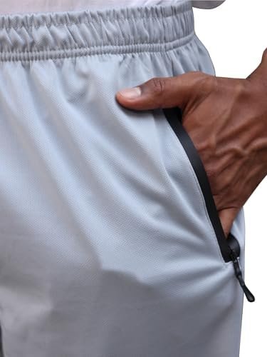 BUYJYA 3 Pack Men's Athletic Running Shorts Gym Basketball Lightweight Casual Short with Zipper Pocket Gift - Image 5