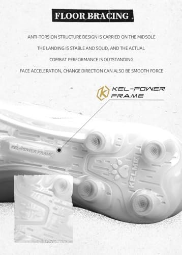 Kangaroo Leather FG Soccer Cleats for Men Pro K-Leather Lightweight Soccer Shoes Professional Race Training Shoes - Image 4