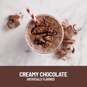 SlimFast High Protein Meal Replacement Powder, Advanced Nutrition Smoothie Mix with Vitamin and Mineral Blend, Gluten Free, Creamy Milk Chocolate, 26 Servings