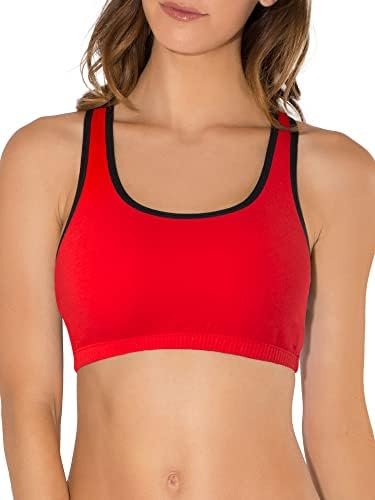Fruit of the Loom Cotton Tank Bra for Women - Ultimate Comfort & Breathable Fit - Fashion Packs - Image 2