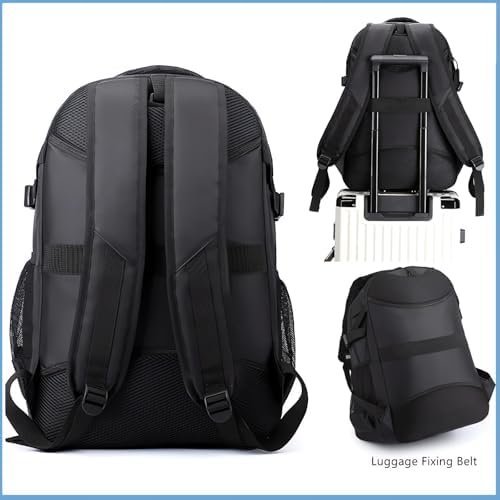 Sports Backpack for Basketball Soccer Travel Water-Resistant large Sports Bag with individual Ball &Shoes Compartments - Image 8