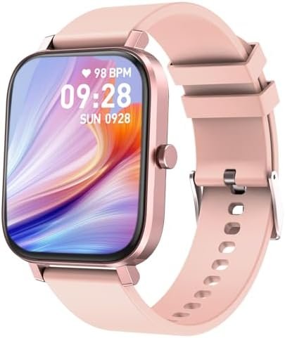 Smart Watch for Women Fitness Tracker Watch for Android/iOS Phones, Activity Trackers and Smartwatches with Heart Rate/Sleep Monitor, Step Counter, Waterproof Smart Watches