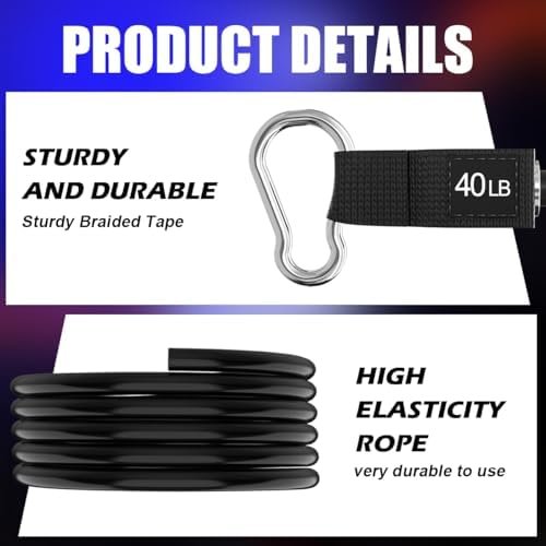 Single Resistance Bands for Physical Therapy, Resistance Training, Gym and Home Workout Gear, One Single Exercise Bands Tube - Image 2