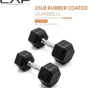 CAP Barbell Coated Dumbbell Weight | Multiple Options Pairs & Sets