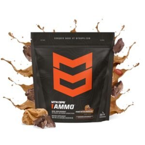 MTN OPS Ammo Protein Powder Meal Replacement Shake for Lean Muscle Building, 28 Servings, Peanut Butter Chocolate