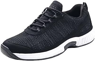 Orthofeet Men’s Orthopedic Knit Lava Sneakers