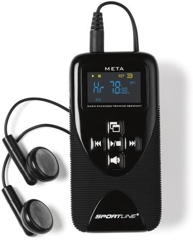 1075 Unisex M.E.T.A Heart Rate Monitor + MP3 Player