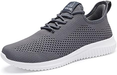 VAMJAM Men’s Running Shoes Ultra Lightweight Breathable Walking Shoes Non Slip Athletic Fashion Sneakers Mesh Workout Casual Sports Shoes
