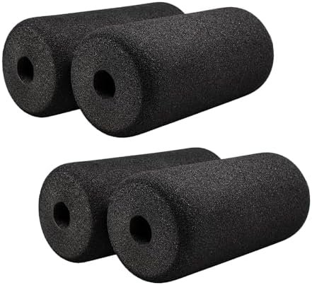 Foot Foam Pads Rollers(7.87in*3.14in*3.14in) for Exercise Machine, Inversion Table, Workout Bench, Sits Ups Replacement Parts, Marcy Home Gym Accesories