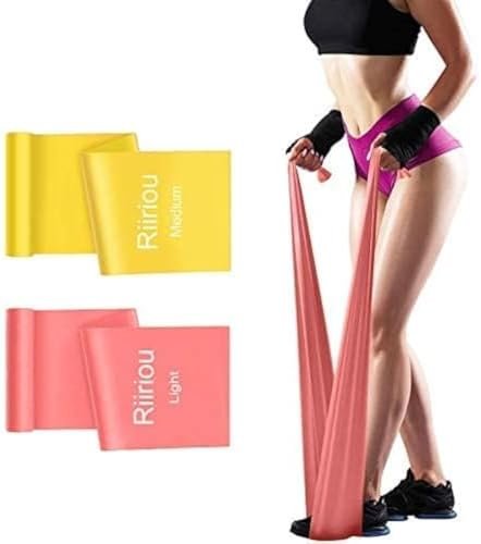 Resistance Bands – 2m Professional Latex Elastic Band for Home or Gym Upper & Lower Body, Physical Therapy, Strength Training, Yoga, Pilates, Rehab Fitness Bands