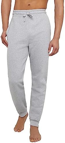 Hanes Men’s Ecosmart Jogger Sweatpants, Men’s Midweight Fleece Lounge Pants, 30.5