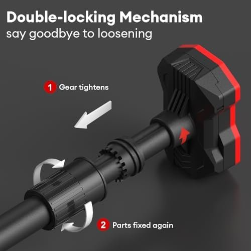 ONETWOFIT Pull Up Bar For Doorway, Door Frame Pull Up Bar No Screw Adjustable Width Portable Chin Up Bar For Home Gym Upper Body Workout Exercise Fitness Bar, Max 440Lbs - Image 5