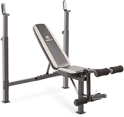 Marcy Olympic Weight Bench, Workout Benches For Home With Leg Developer MWB-4491