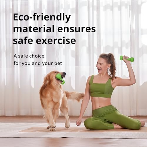 Portzon Weights Dumbbells 10 Colors Options Compatible with Set of 2 Neoprene Dumbbells Set,1-15 LB, Anti-Slip, Anti-roll, Hex Shape - Image 6