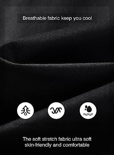 JMIERR Mens Casual Joggers Pants - Cotton Drawstring Chino Cargo Pants Hiking Outdoor Twill Track Jogging Sweatpants Pants - Image 4