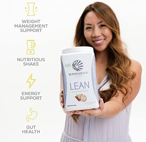 Meal Replacement Shake Vegan Protein Superfood Shake Meal Replacement Organic Protein Supplement | Gluten Free Non-GMO Dairy Free Sugar Free Low Carb Plant Based Protein | Snickerdoodle 20 Servings | Shape Lean by Sunwarrior - Image 6