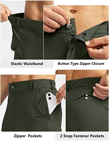 Soothfeel Men's Golf Joggers Pants with 5 Pockets Slim Fit Stretch Sweatpants Running Travel Dress Work Pants for Men - Image 4