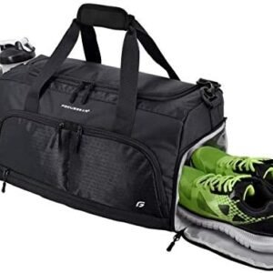 Ultimate Gym Bag 2.0: The Durable Crowdsource Designed Duffel Bag with 10 Optimal Compartments Including Water Resistant Pouch