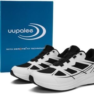 World’s First Adjustable Hands Free Shoes for Women Men – Self Lacing Walking Shoes with Innovative Design, No-Tie Laces, No-Bend Convenience, Slip on & Slide & Go