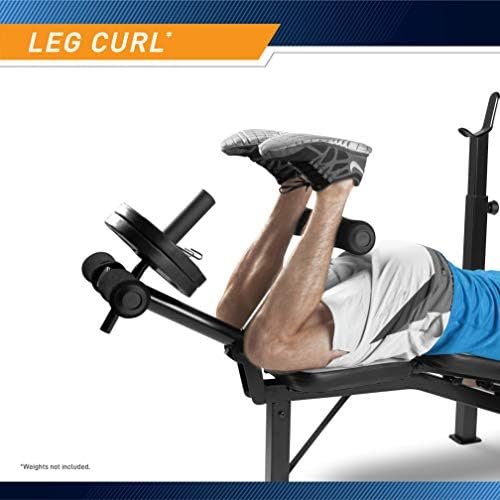 Marcy Olympic Weight Bench, Workout Benches For Home With Leg Developer MWB-4491 - Image 5