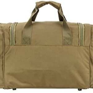 Gym Duffel Bag for Men Sports Duffel Bag with Shoe Compartment (GREEN-Model A)