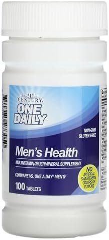 21st Century One Daily Men’s Health Tablets, 100 Count