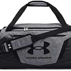 Under Armour Unisex-Adult Undeniable 5.0 Duffle , Pitch Gray Medium Heather (012)/Black , Medium