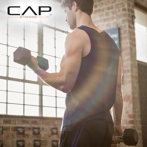 CAP Barbell Coated Dumbbell Weight | Multiple Options Pairs & Sets - Image 6